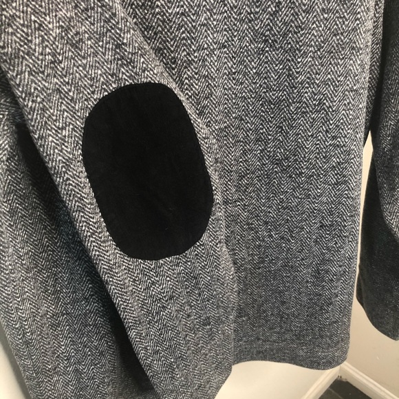 Weatherproof Vintage Mens Pullover Sweater Sherpa Stand Up Collar Elbow XL - Picture 3 of 8